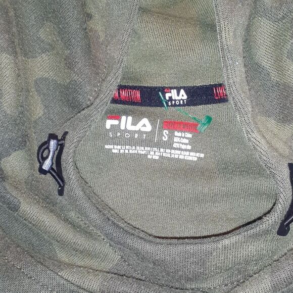 Fila Sport Camouflage Hoodie SIZE S - Picture 2 of 5